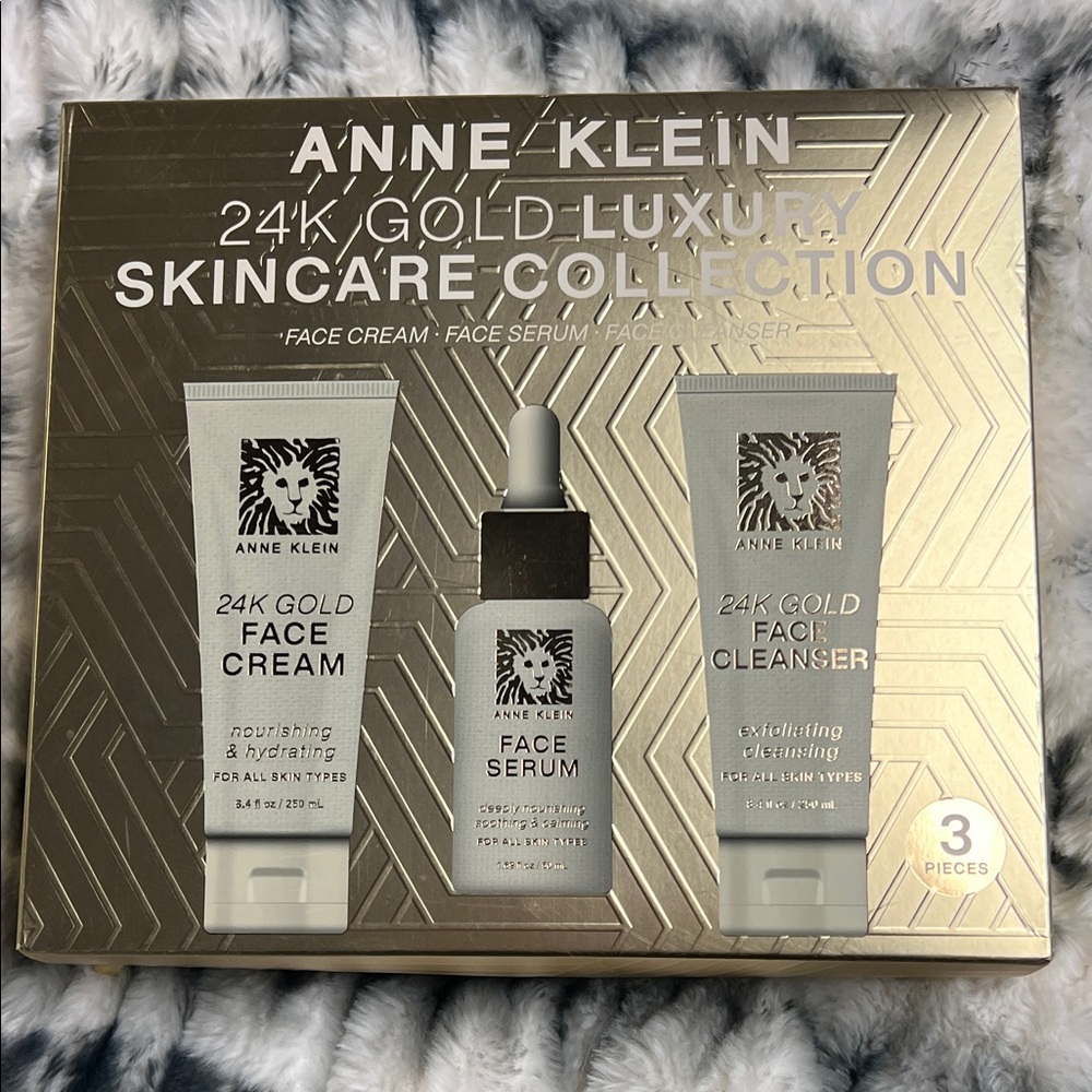 Anne Klein 24K Gold Luxury Skincare Set